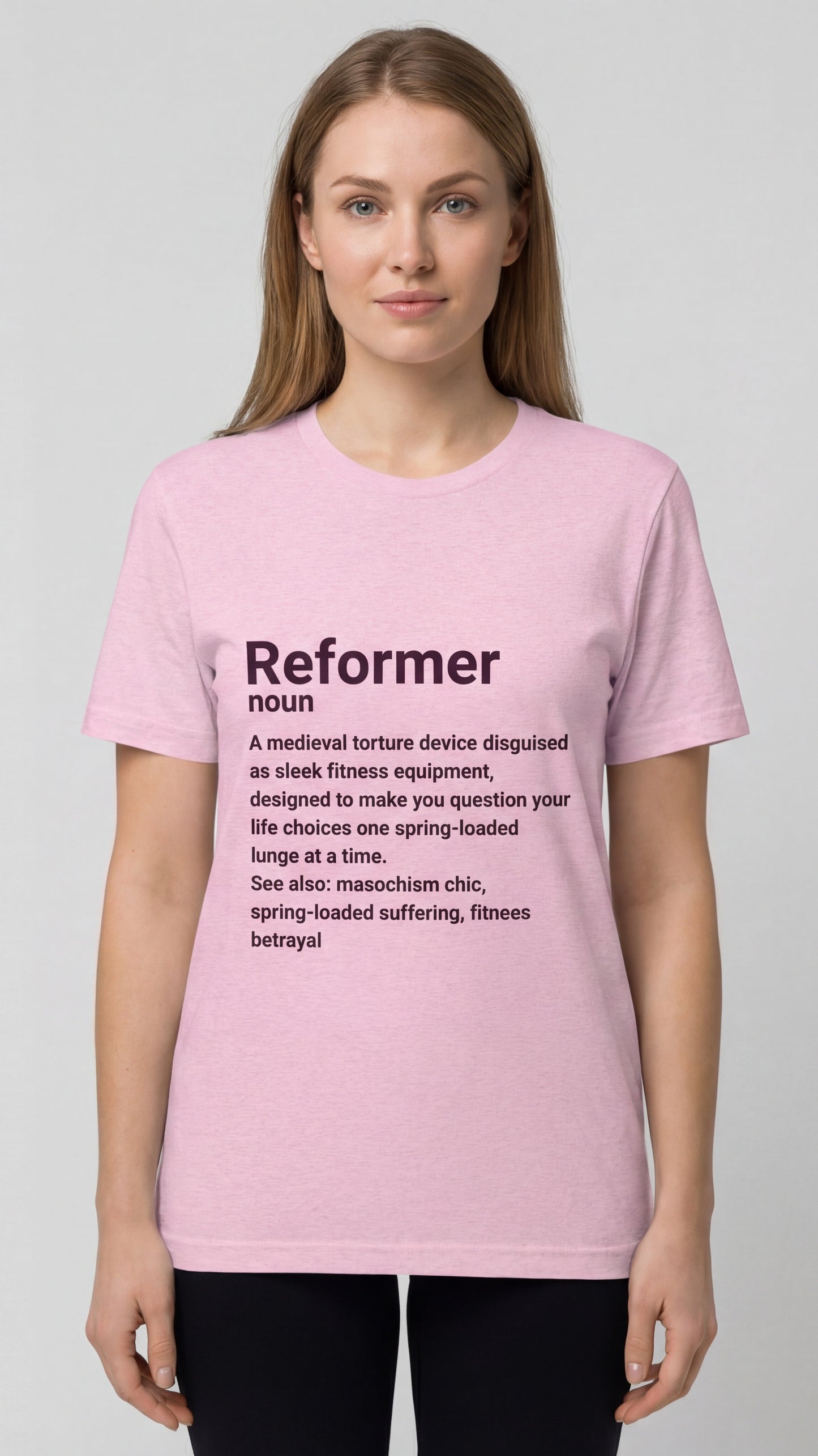 "Reformer Noun" Definition T-shirt