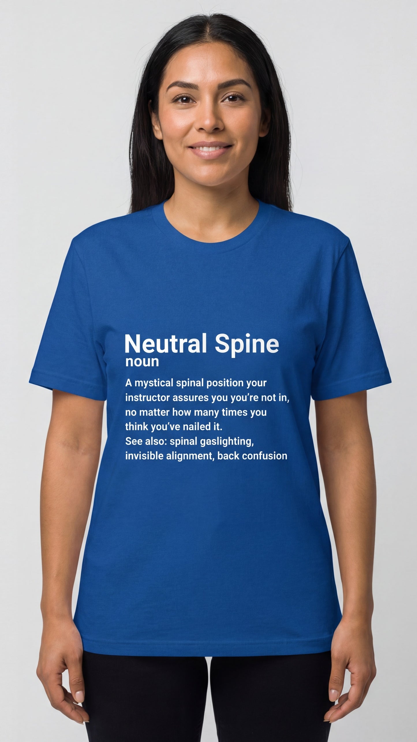 "Neutral Spine" Definition T-shirt