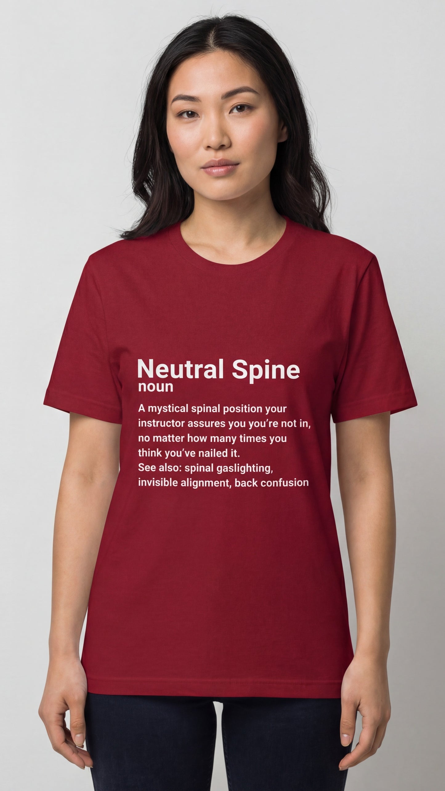 "Neutral Spine" Definition T-shirt
