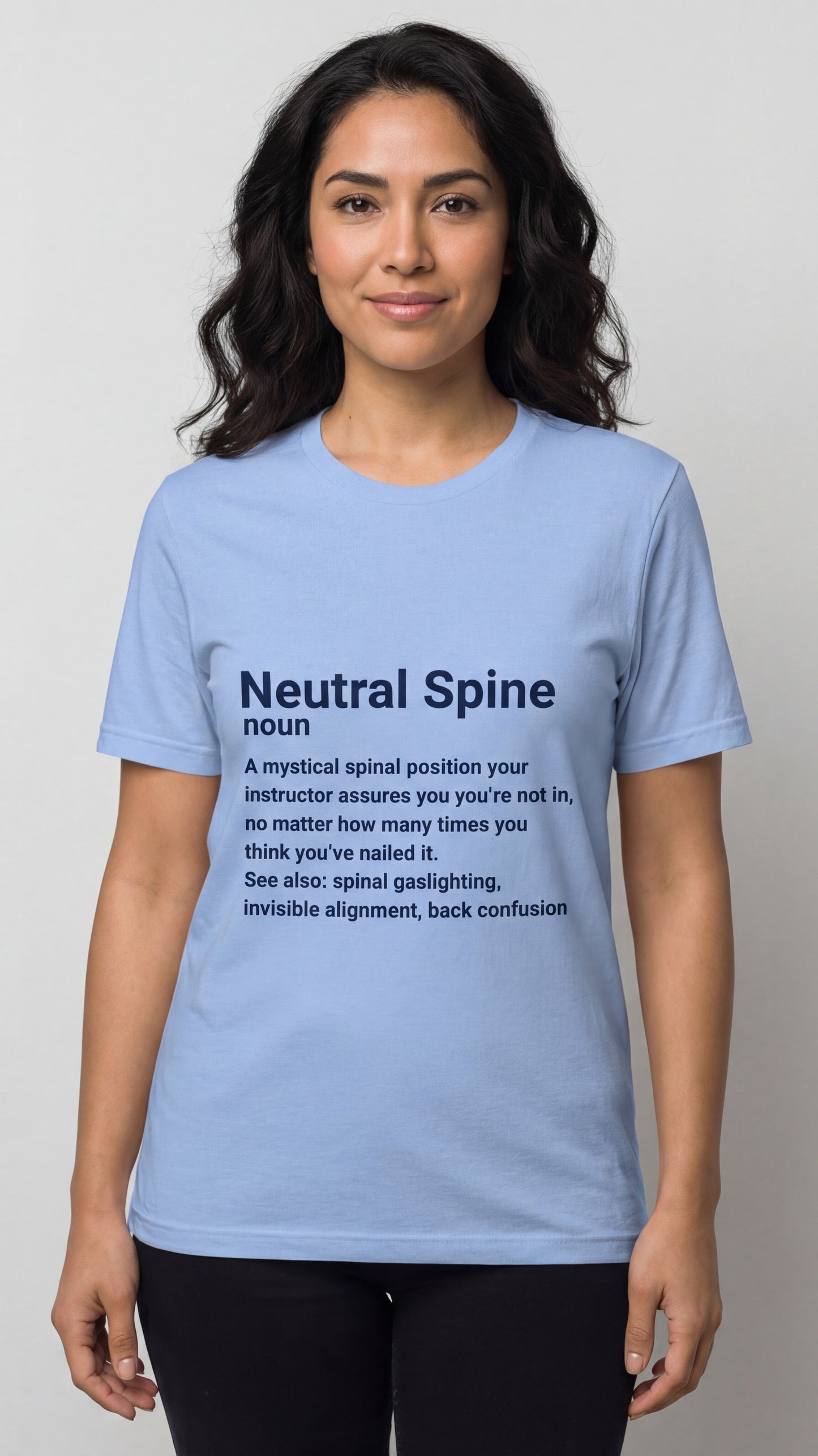 "Neutral Spine" Definition T-shirt