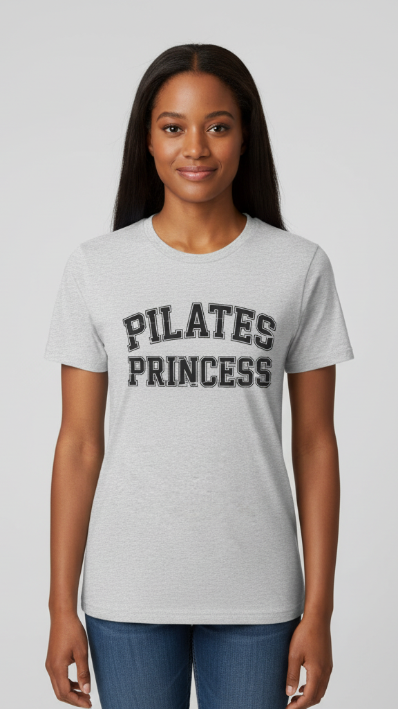 "Pilates Princess" Collegiate T-shirt