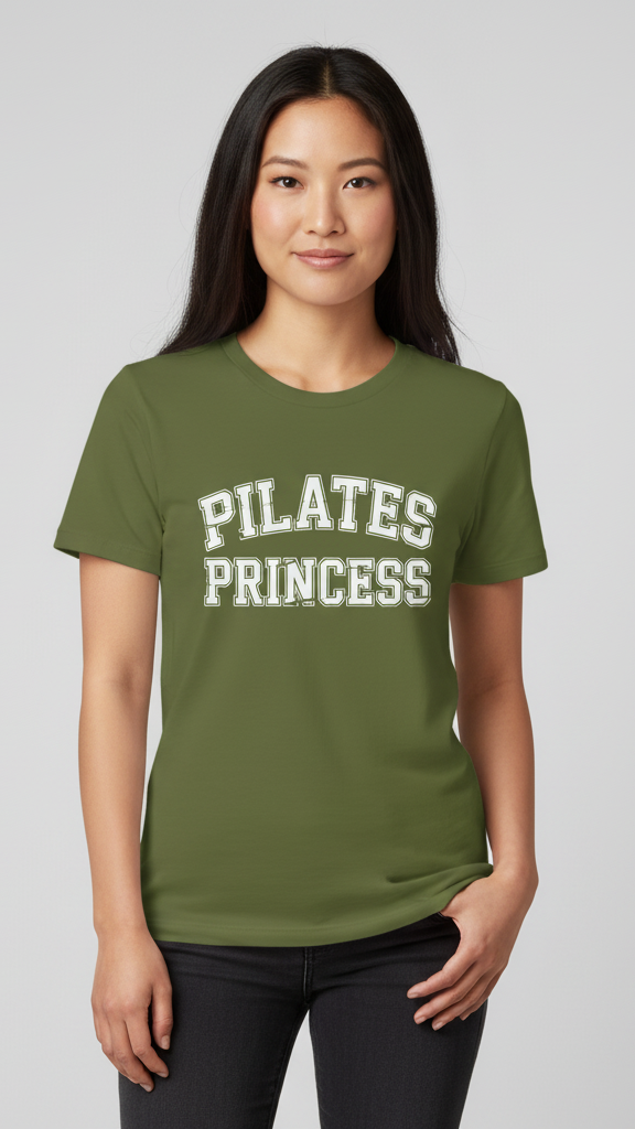 "Pilates Princess" Collegiate T-shirt