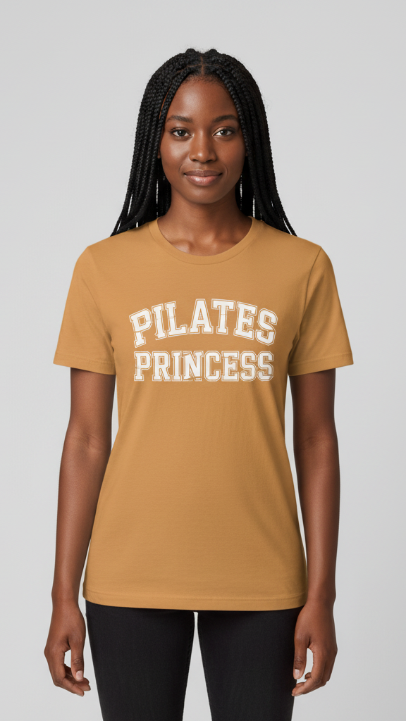 "Pilates Princess" Collegiate T-shirt