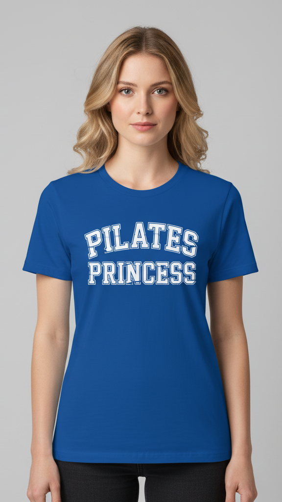 "Pilates Princess" Collegiate T-shirt