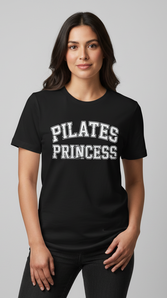 "Pilates Princess" Collegiate T-shirt
