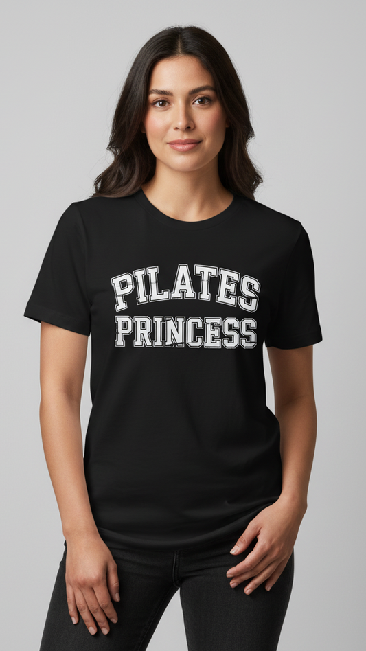 "Pilates Princess" Collegiate T-shirt