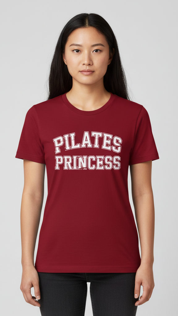 "Pilates Princess" Collegiate T-shirt
