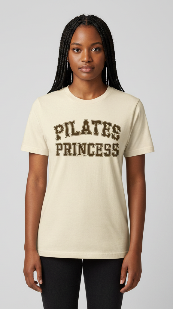 "Pilates Princess" Collegiate T-shirt