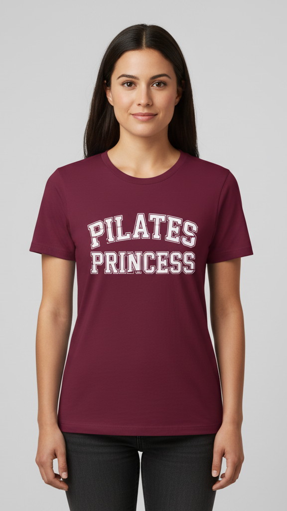 "Pilates Princess" Collegiate T-shirt