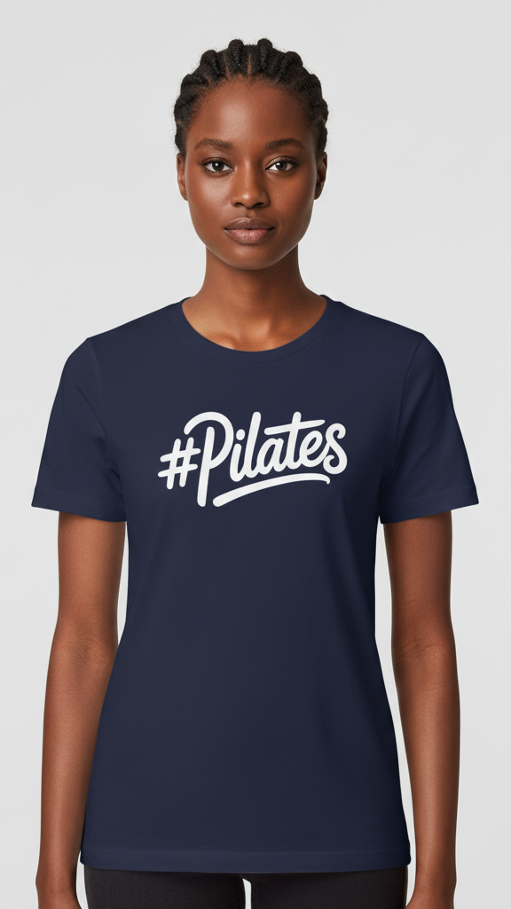 "#Pilates" Modern T-shirt