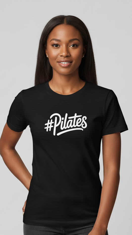 "#Pilates" Modern T-shirt