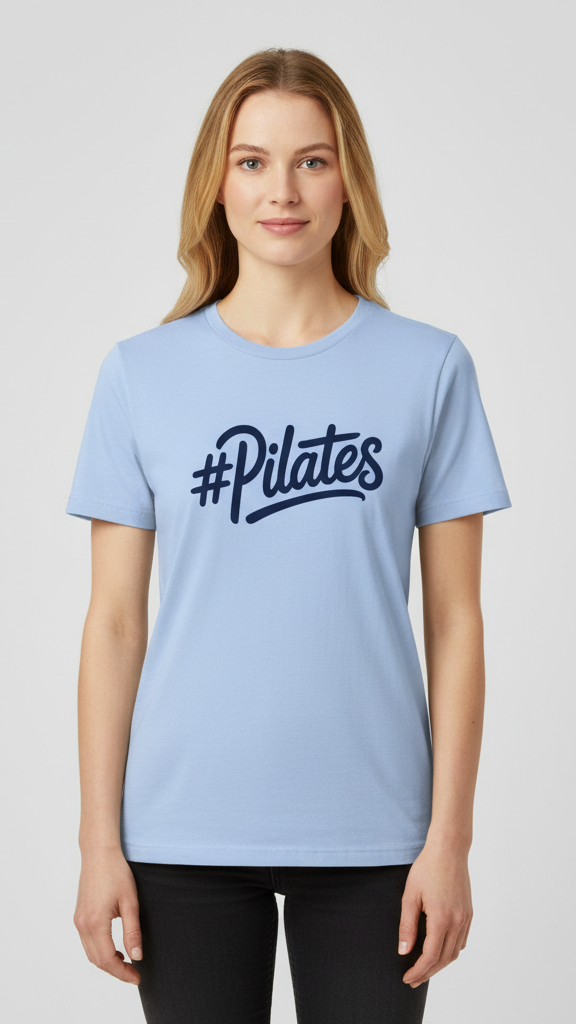 "#Pilates" Modern T-shirt