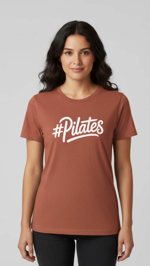 "#Pilates" Modern T-shirt
