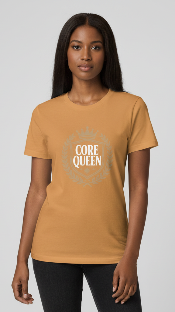 "Core Queen" Regal Emblem T-shirt