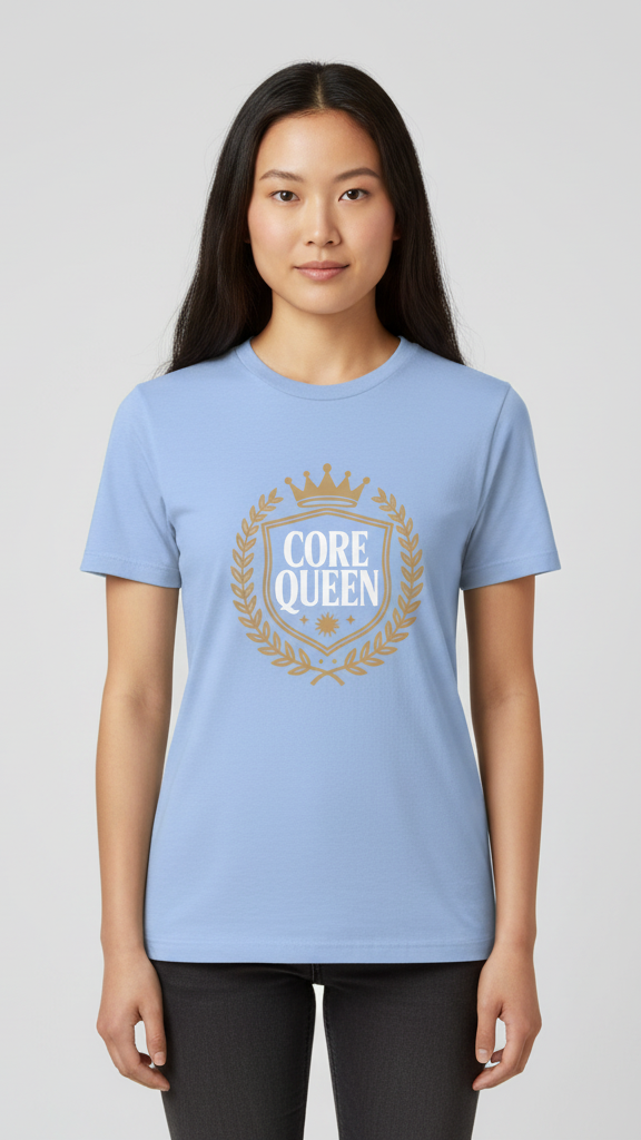 "Core Queen" Regal Emblem T-shirt