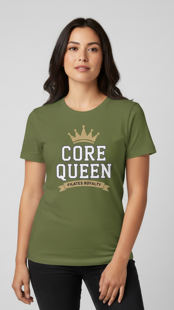 "Core Queen" Regal Pilates Royalty T-shirt
