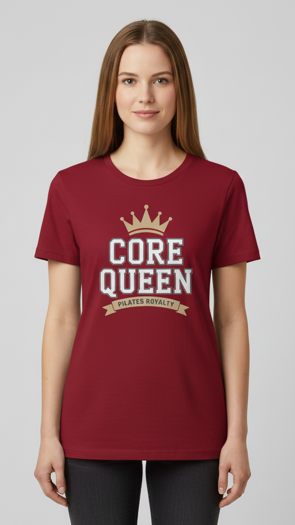 "Core Queen" Regal Pilates Royalty T-shirt
