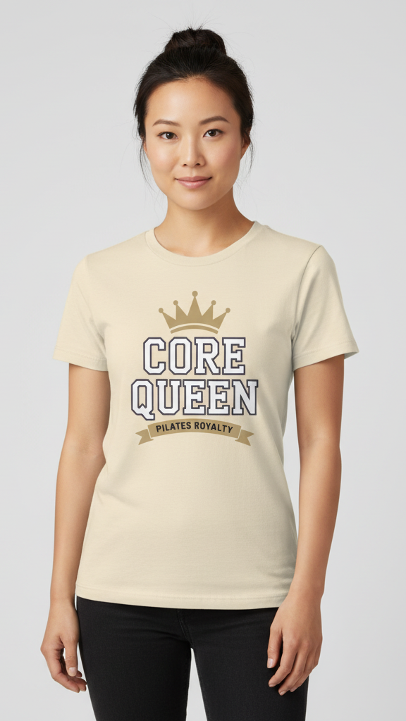 "Core Queen" Regal Pilates Royalty T-shirt