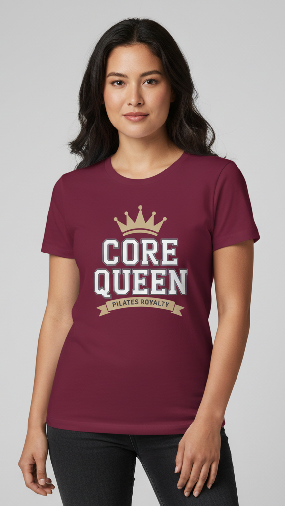 "Core Queen" Regal Pilates Royalty T-shirt
